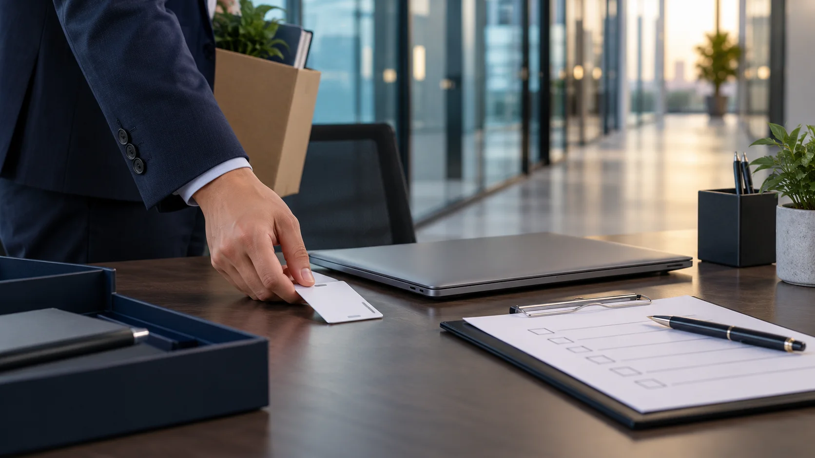 Former employee risk review